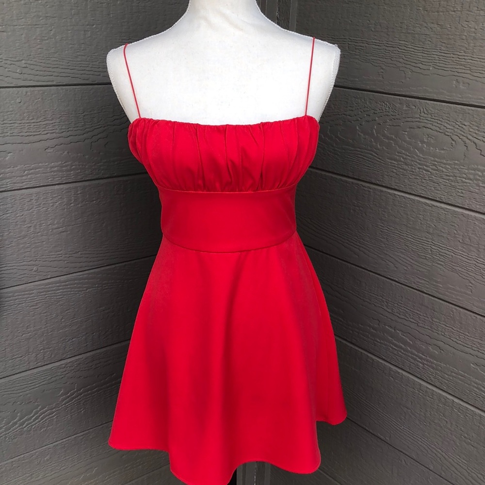 ❤️ Lani The Label Red Mini Dress - Picture 2 of 6